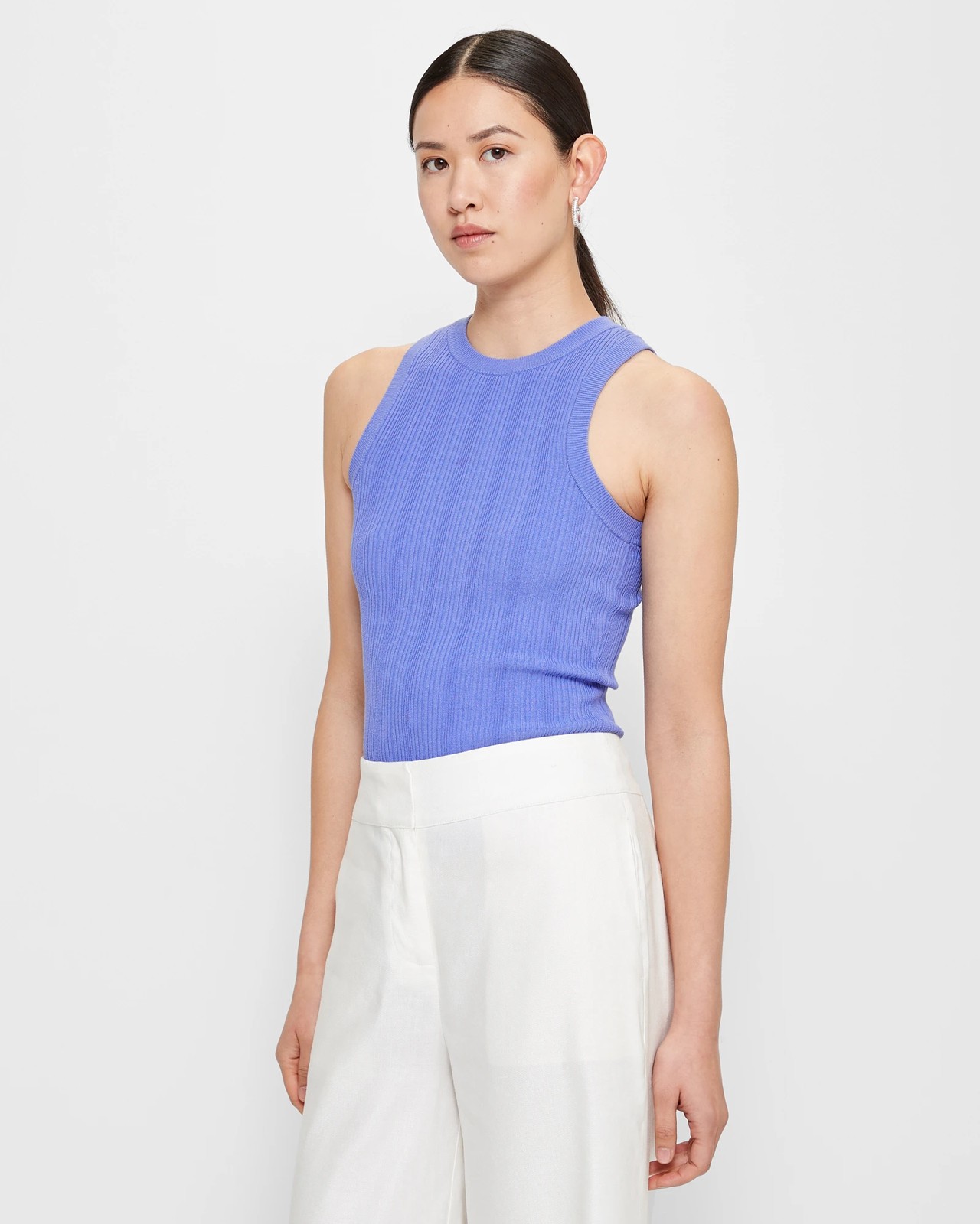 Variegated Rib Knit Tank Top - Preview | Target Australia