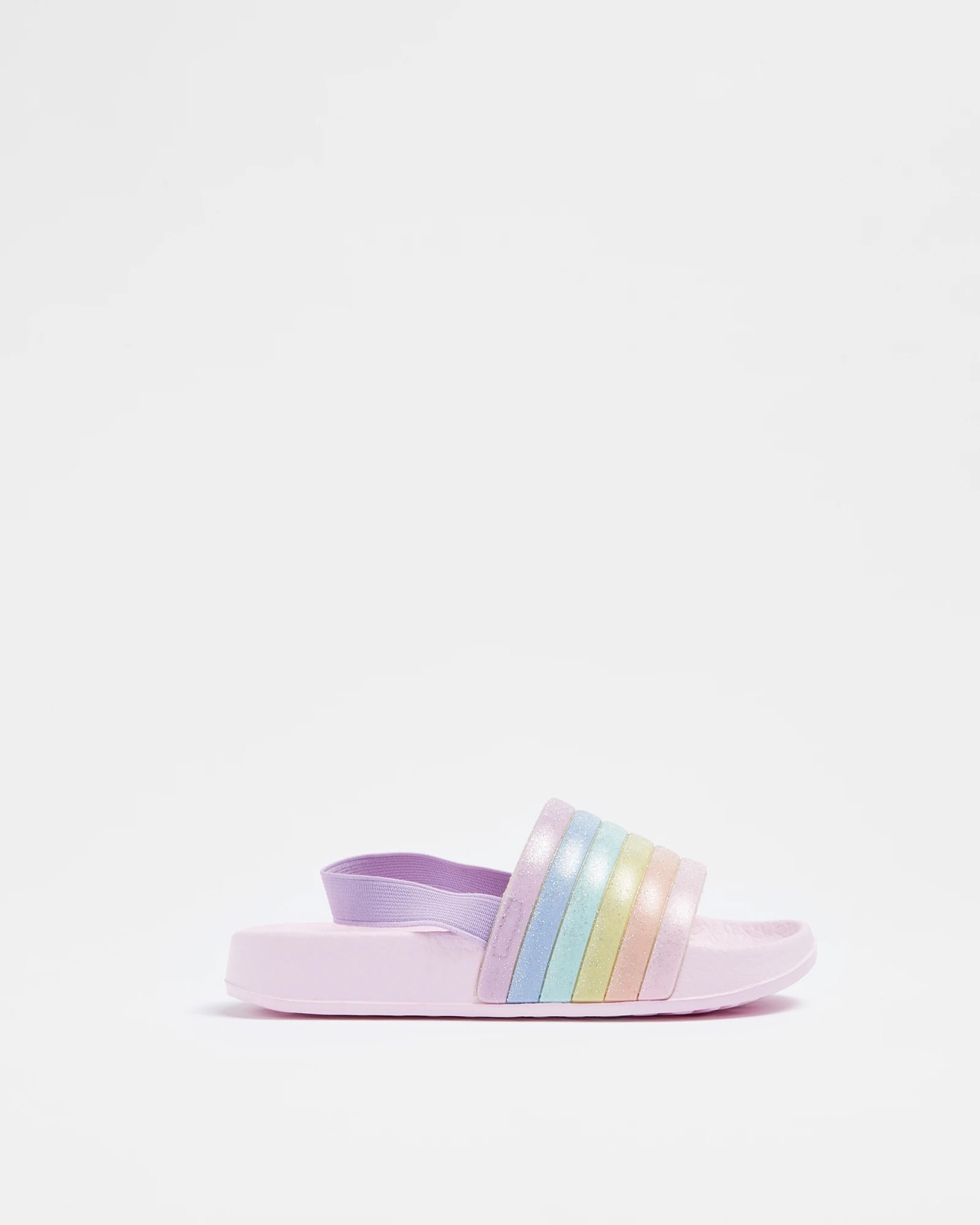 Adidas best sale slides rainbow