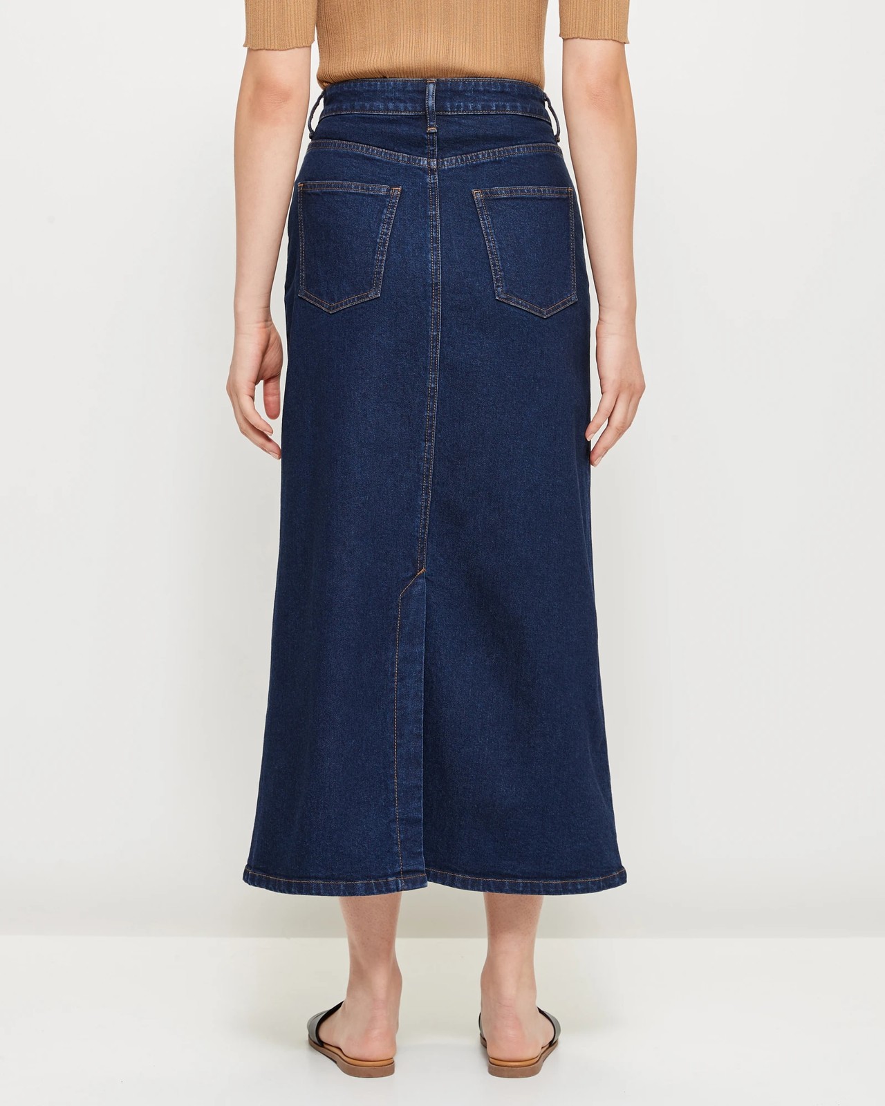 Denim Maxi Skirt | Target Australia