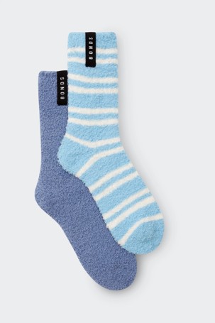 Bonds Supersoft 2 Pack Crew Socks