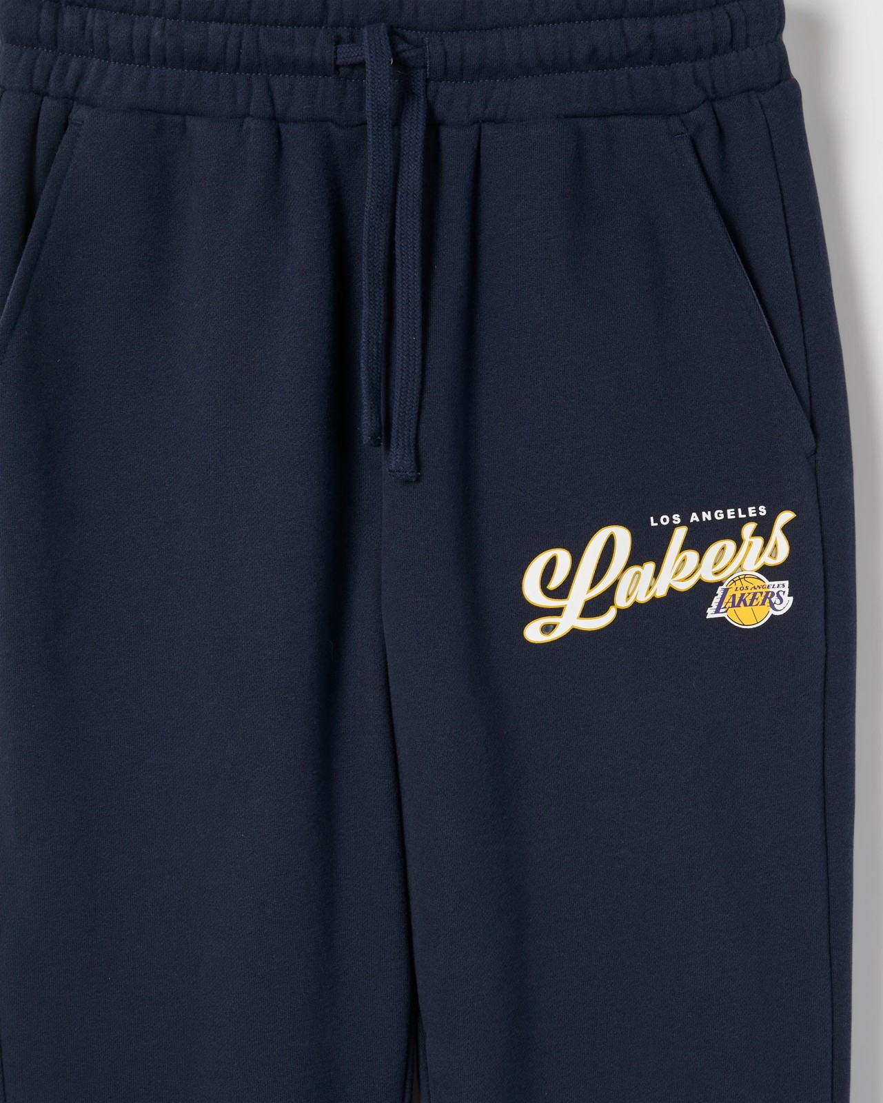 NBA Australian Cotton Blend Oversized Trackpants - Black 2 of 2