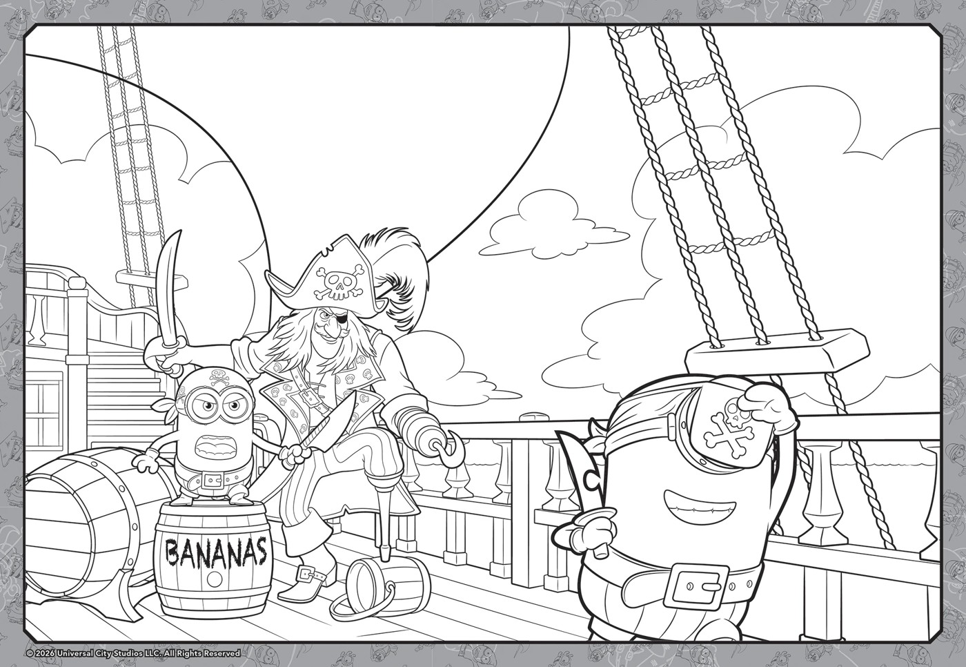 Illumination's Minions and Monsters Mega Colouring Book 2 of 3