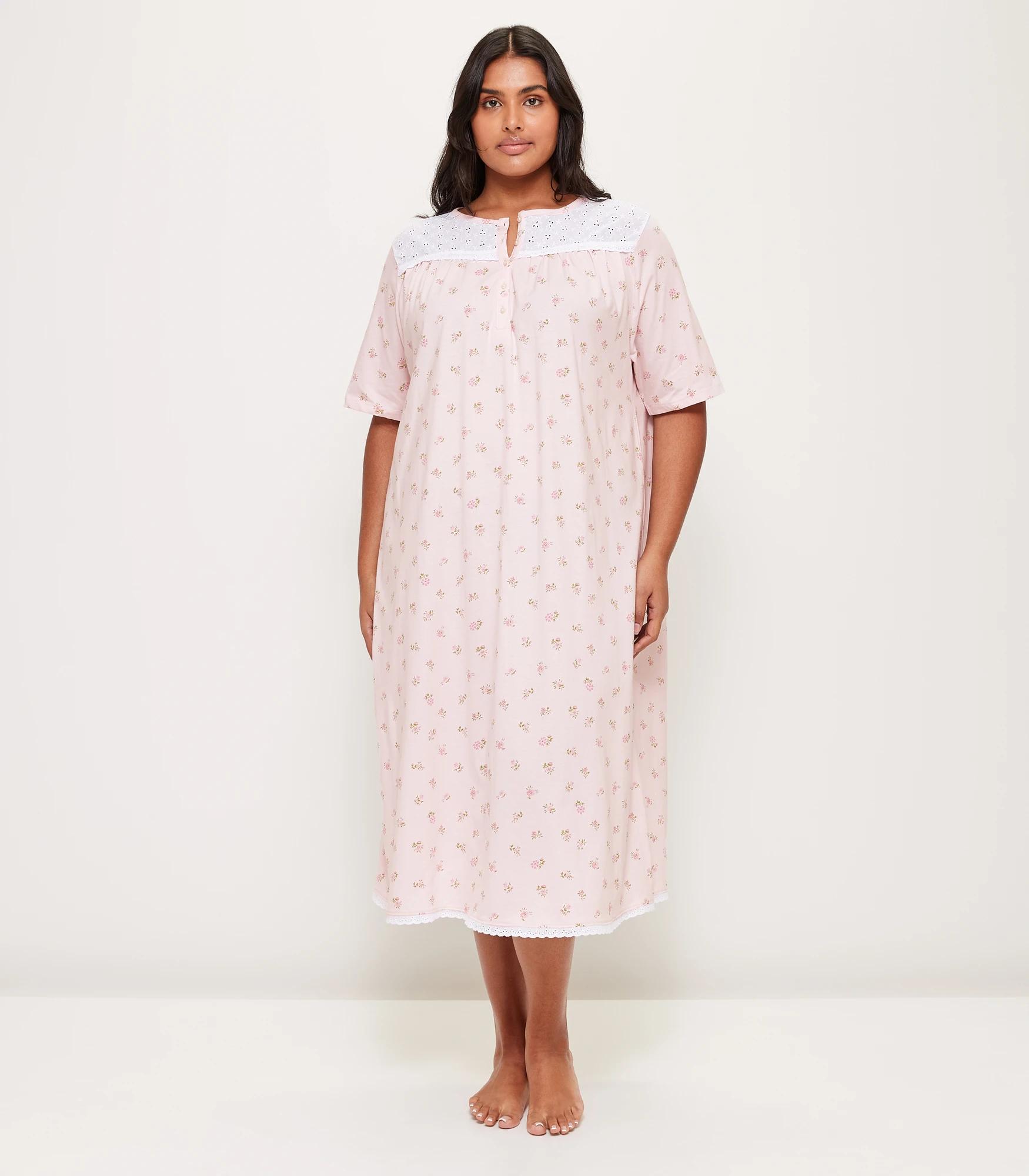 Nightgown cotton plus discount size