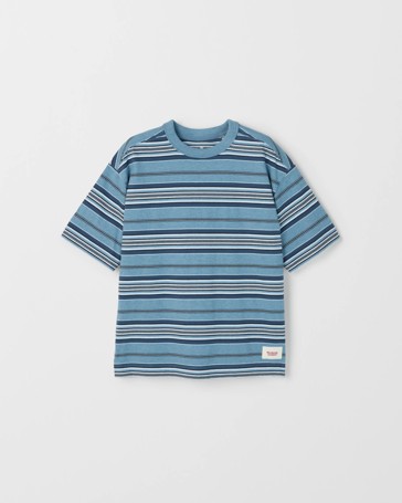 Australian Cotton Blend Stripe T-Shirt