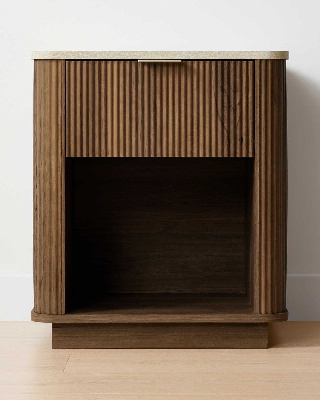 Anko Claire Bedside Table - Walnut 4 of 6