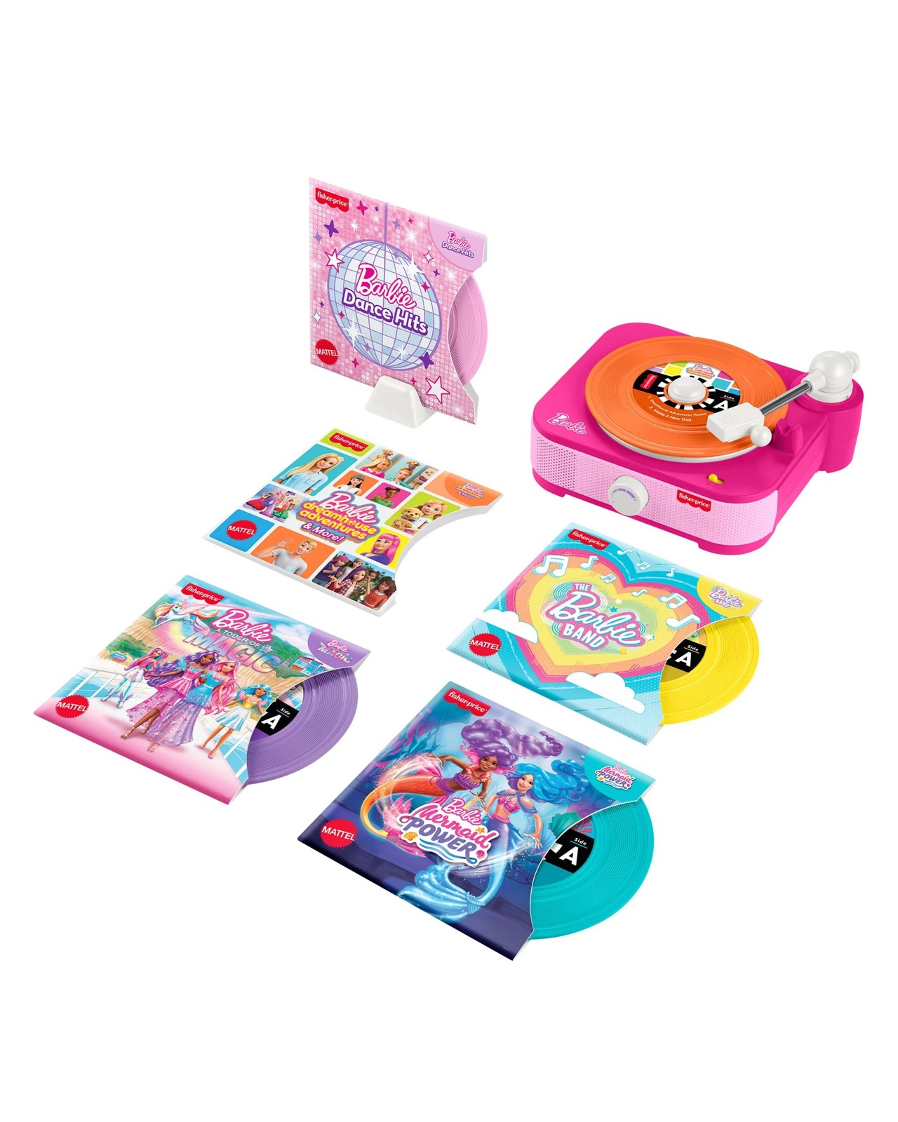 Fisher-Price Barbie Record Player Musical Toy 4 of 6