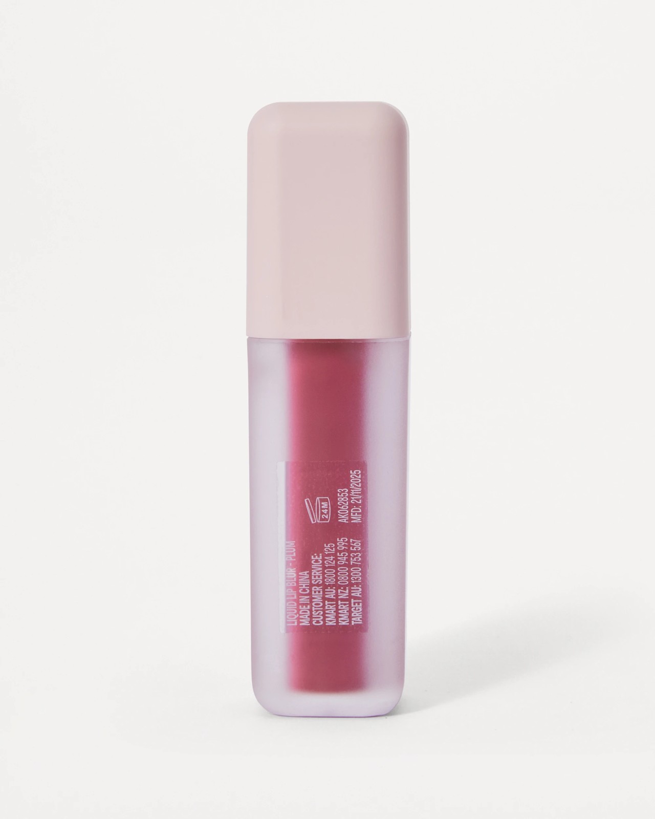 OXX Cosmetics Liquid Lip Blur - Plum 3 of 6