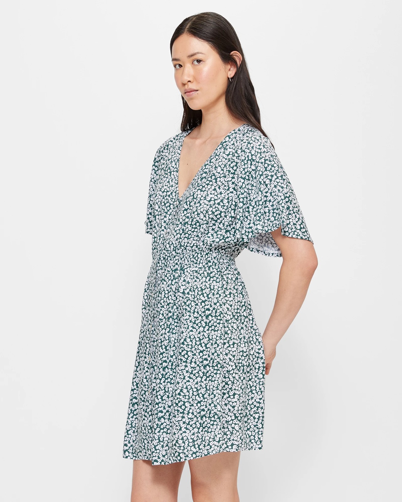 Gathered Waist Mini Dress | Target Australia