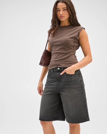 Denim Jorts - Lily Loves