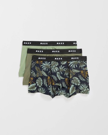 Maxx Microfibre Mens Trunks 3 Pack