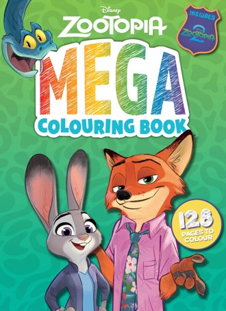 Disney Zootopia Mega Colouring Book