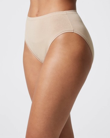 2 Pack Bamboo High Cut Briefs