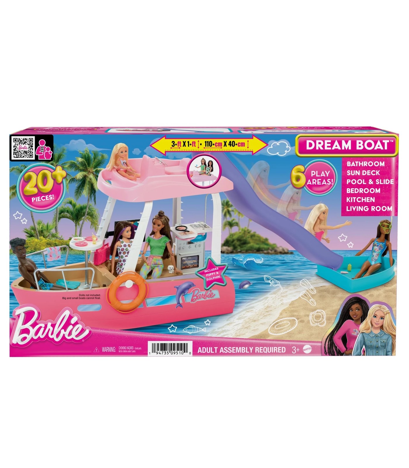 Barbie dream house boat new arrivals