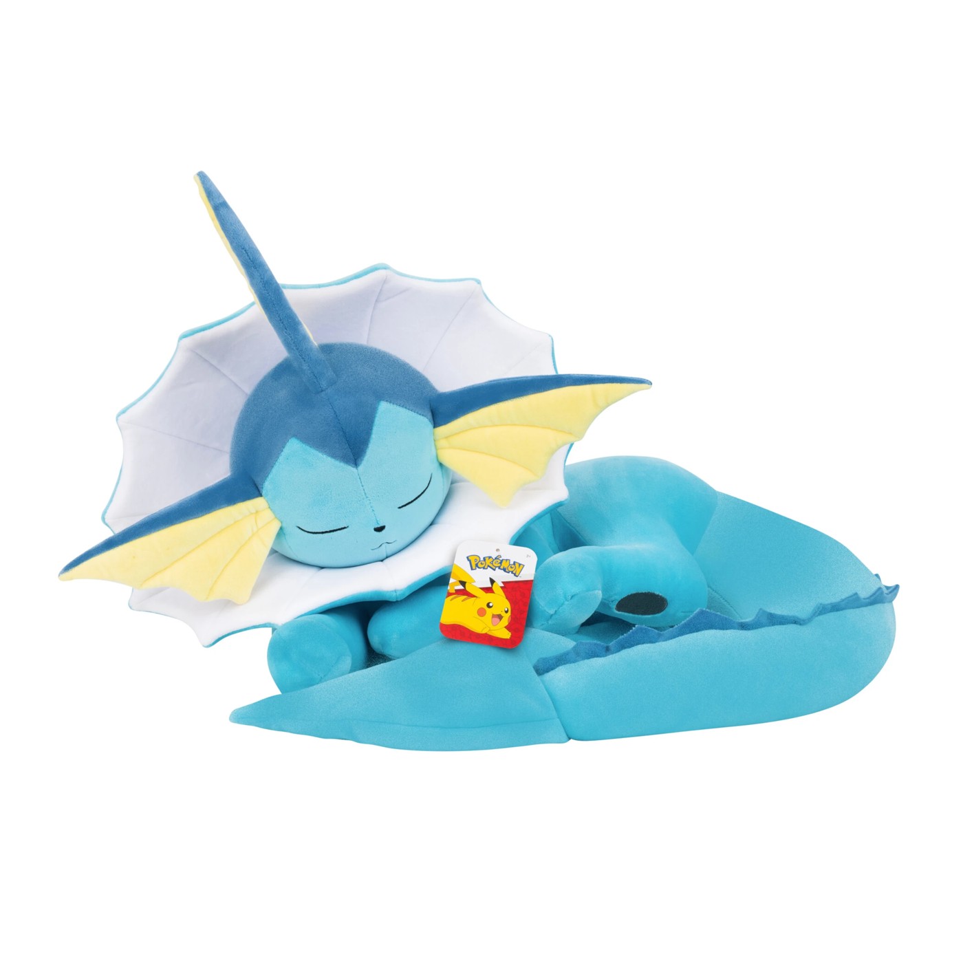 Pokemon 45cm Vaporeon Sleeping Plush 5 of 5