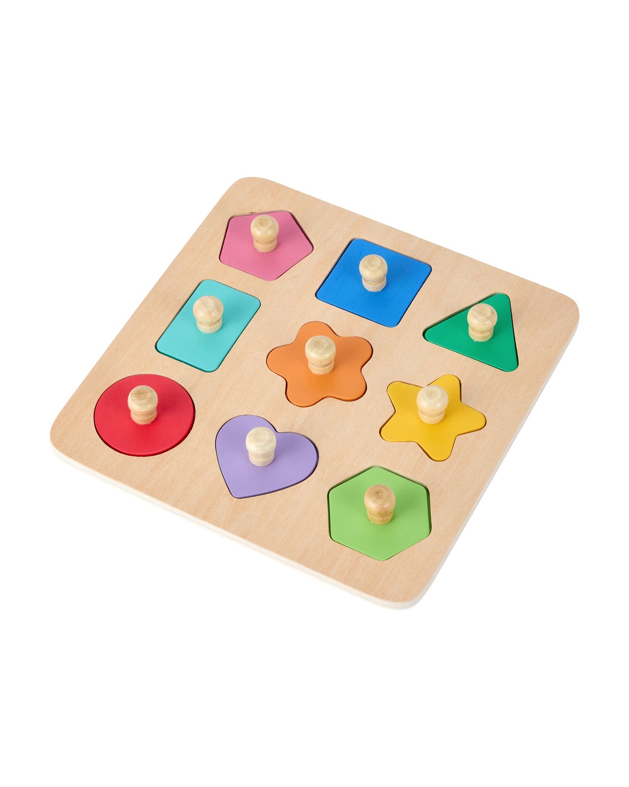 Wooden Simple Shape Puzzle - Anko 2 of 6