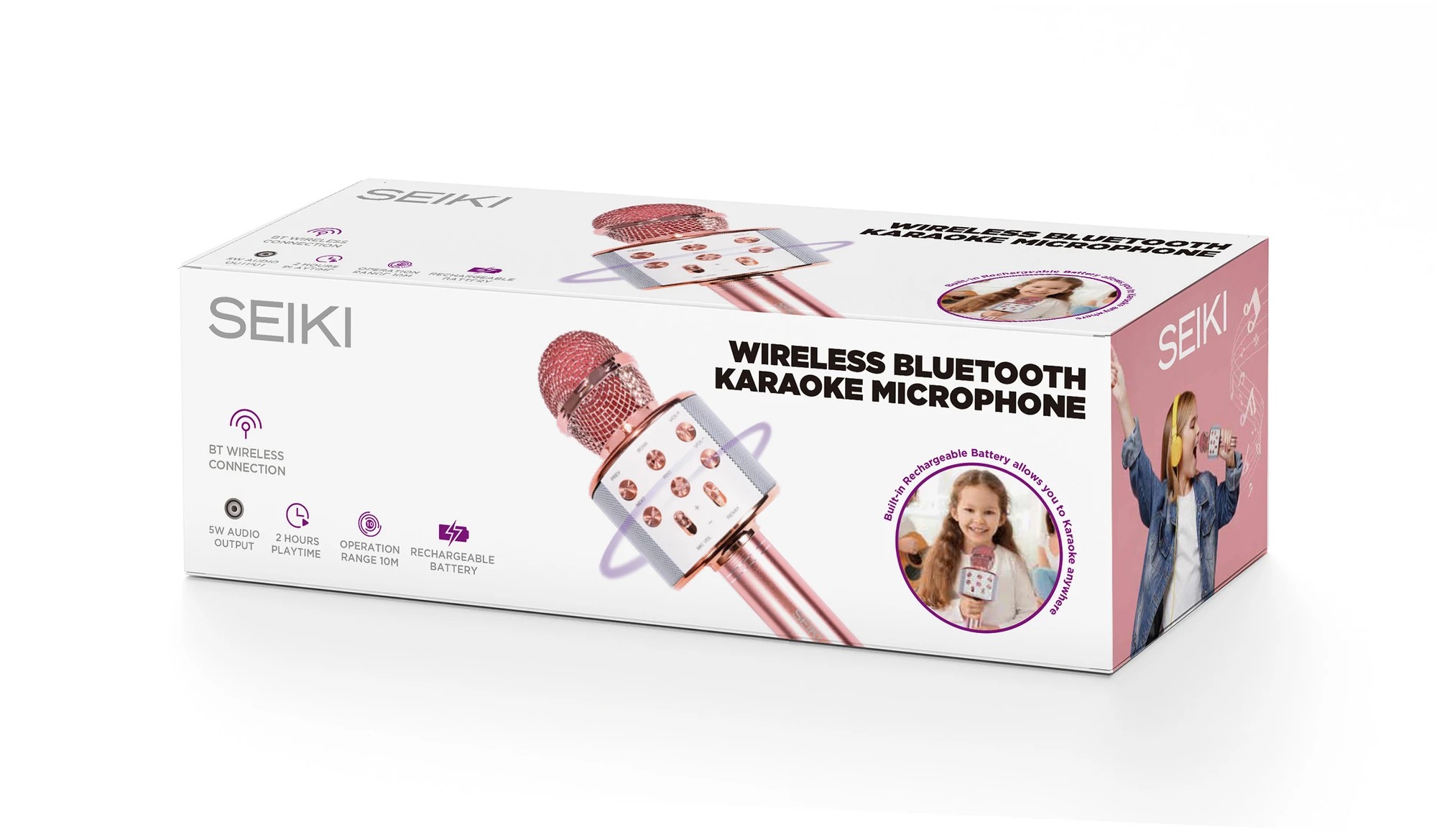 Seiki Wireless Bluetooth Karaoke Microphone Target Australia