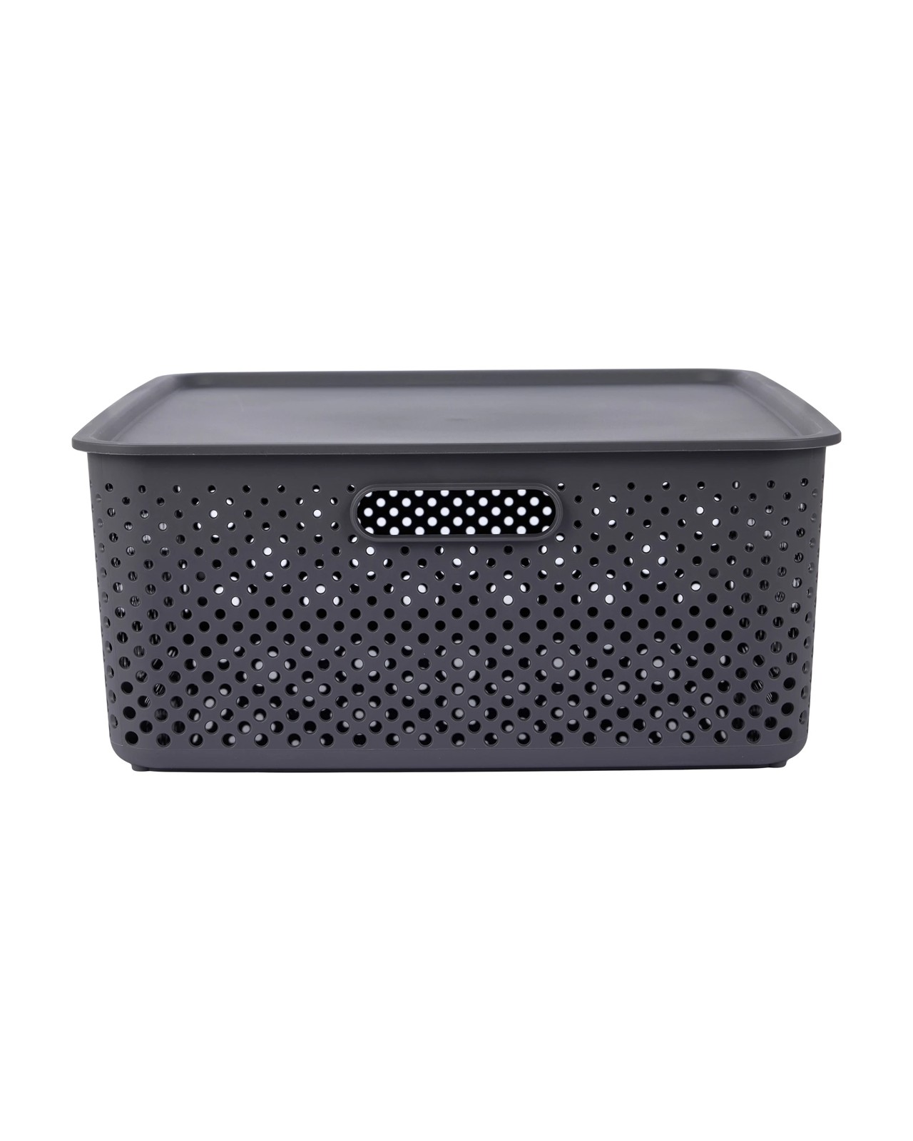 Anko 19L Dot Container - Charcoal 3 of 6