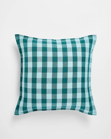 Sutton Linen Cotton YD Gingham Cushion