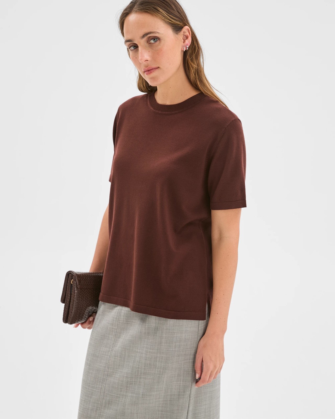 Preview Ultimate Knit Top - Dark Chocolate 5 of 6