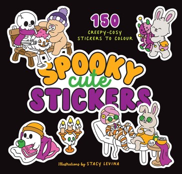 Spooky Cute Stickers by Stacy Levina - Book