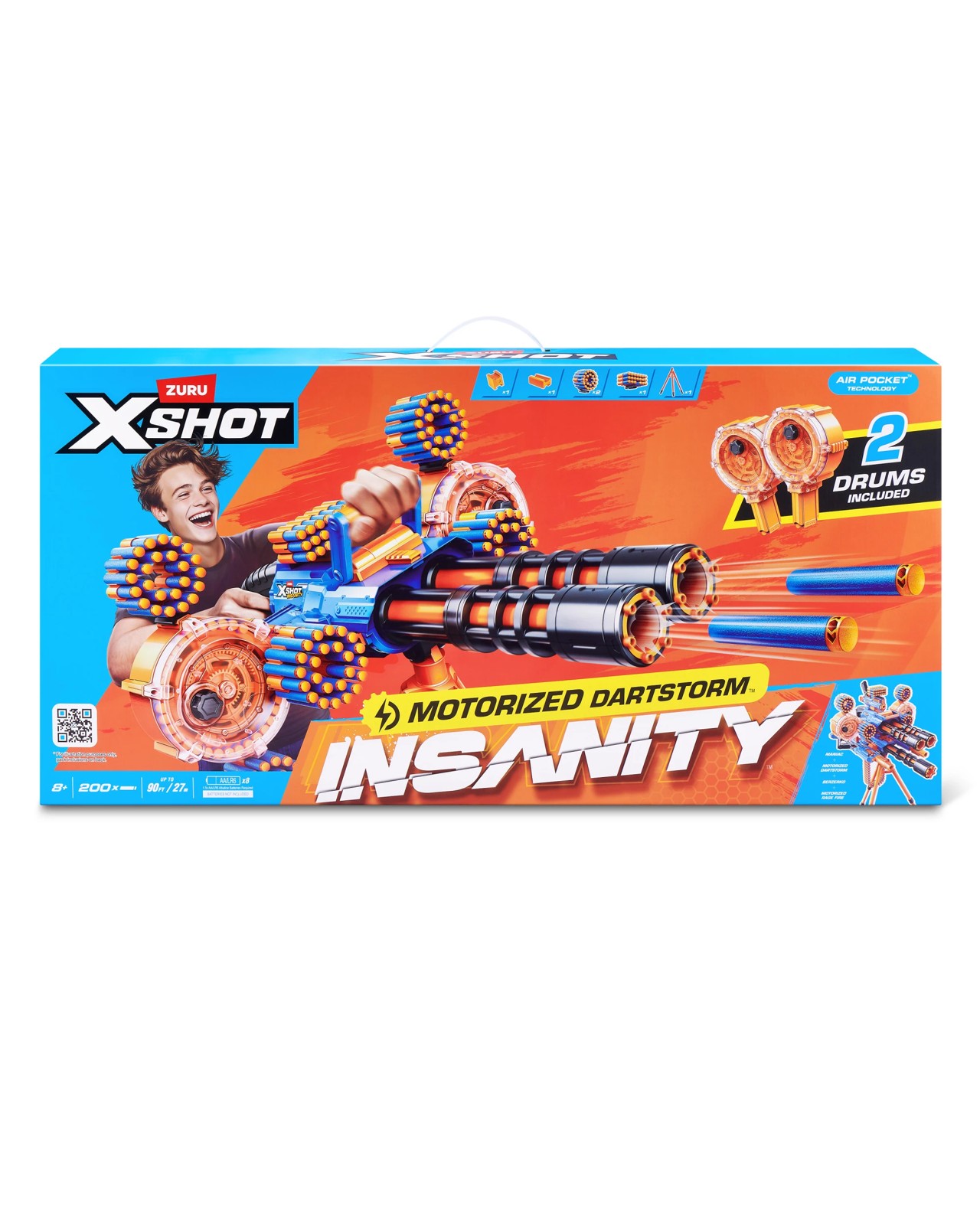 XSHOT Insanity Dart Storm (200 darts) by ZURU 3 of 5