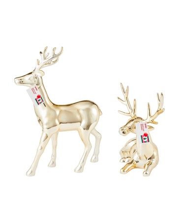 Anko Gold Look Reindeer - Assorted