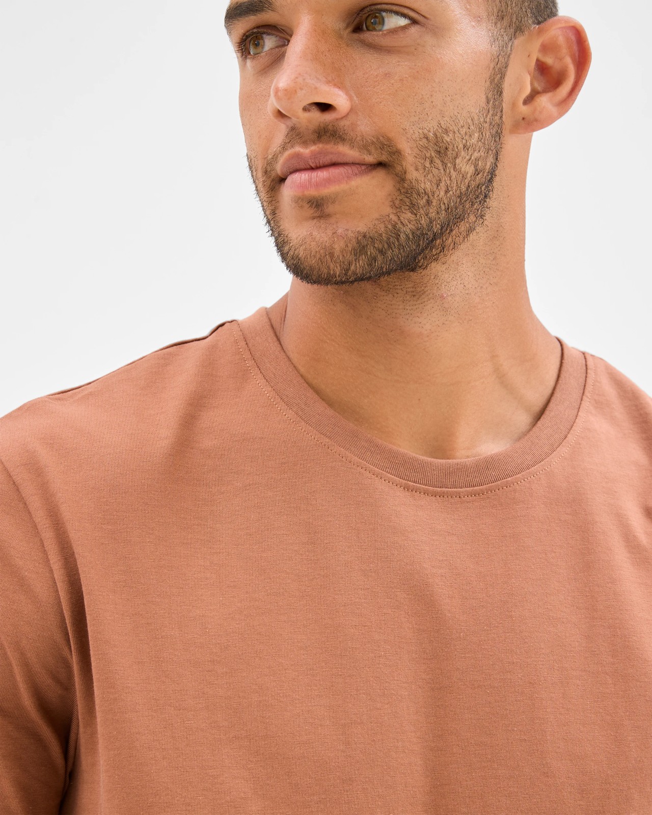 Australian Cotton T-Shirt - Ochre 5 of 6