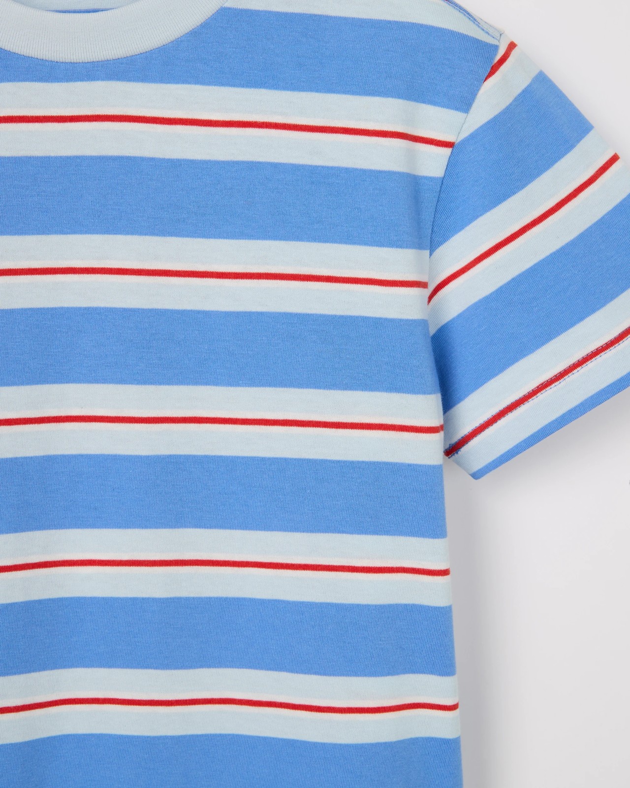 Australian Cotton Short Sleeve T-Shirt - Blue 6 of 6