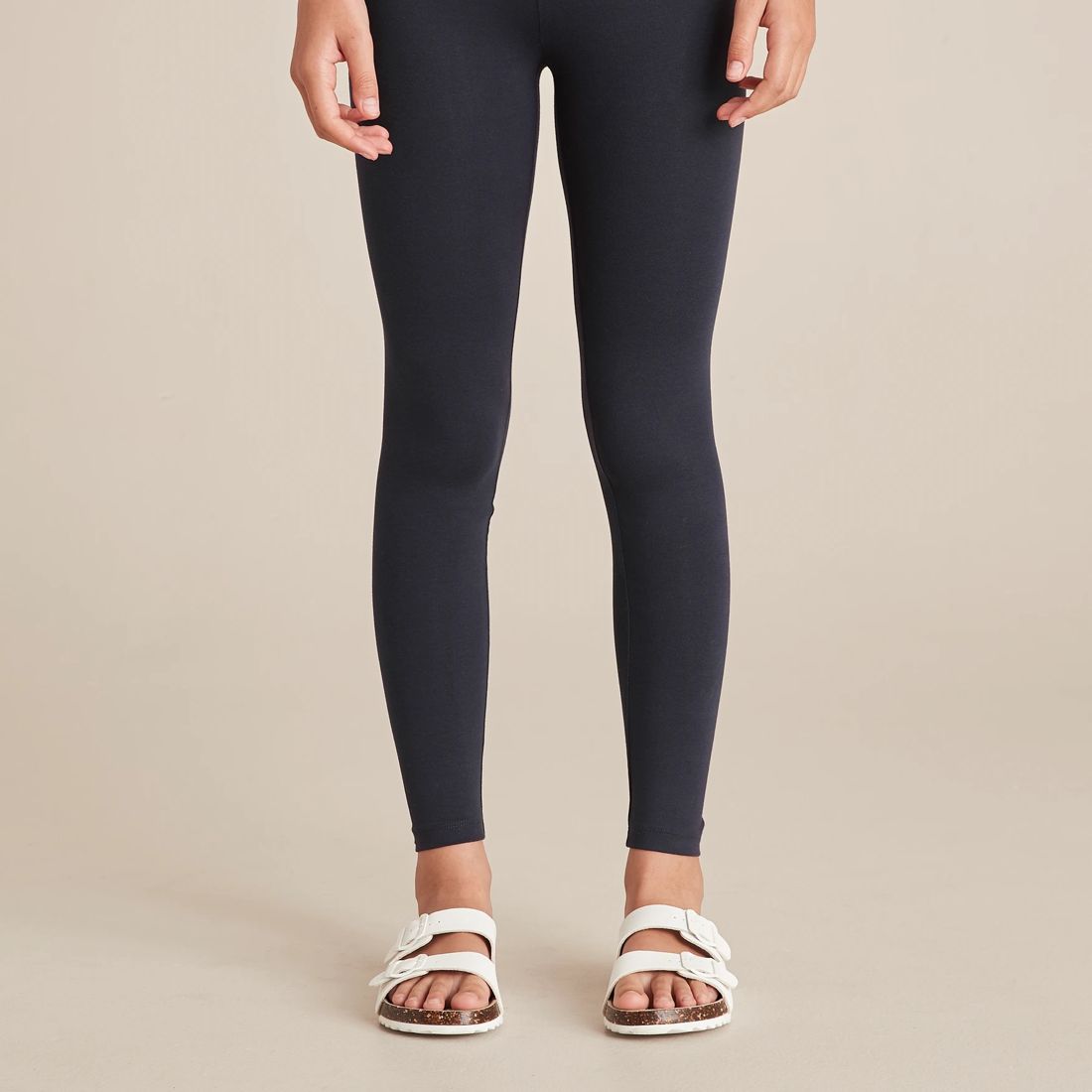 Organic Cotton Essential Legging Navy Blue Target Australia