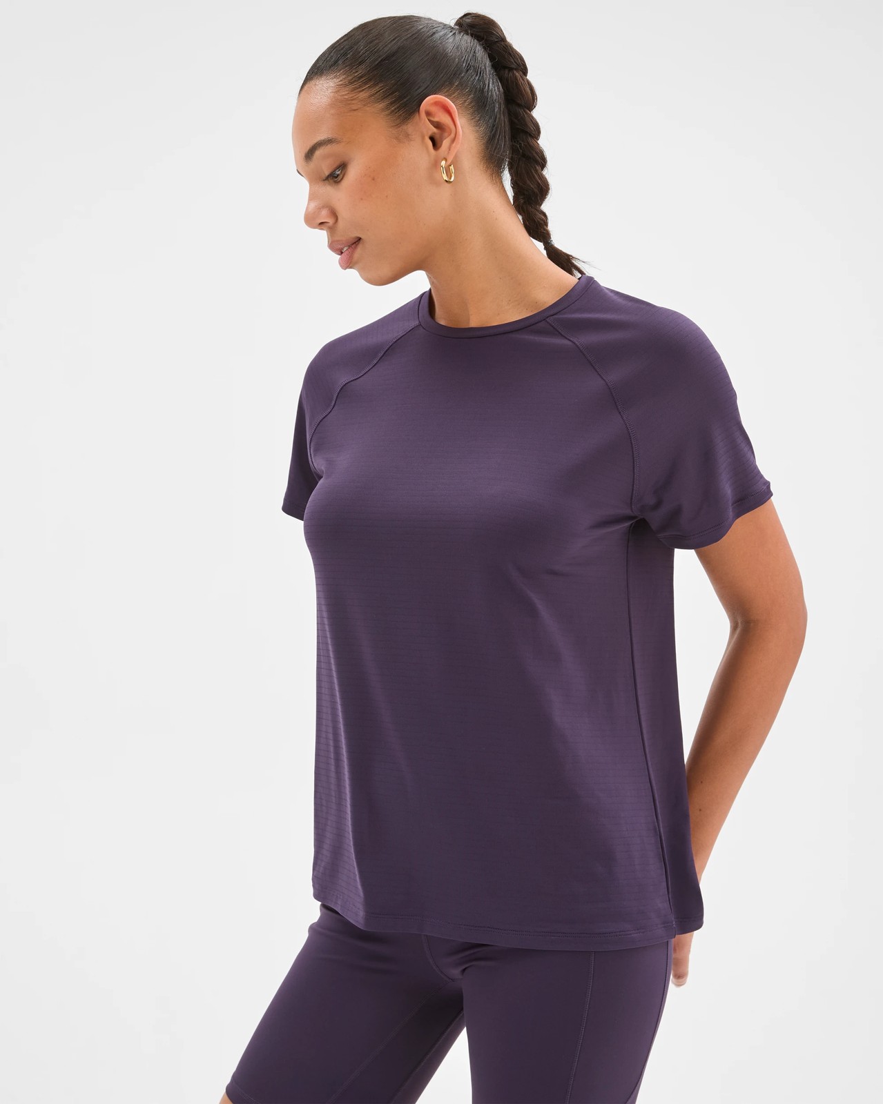 Active Performance Running Crew Neck T-Shirt - Midnight 3 of 6