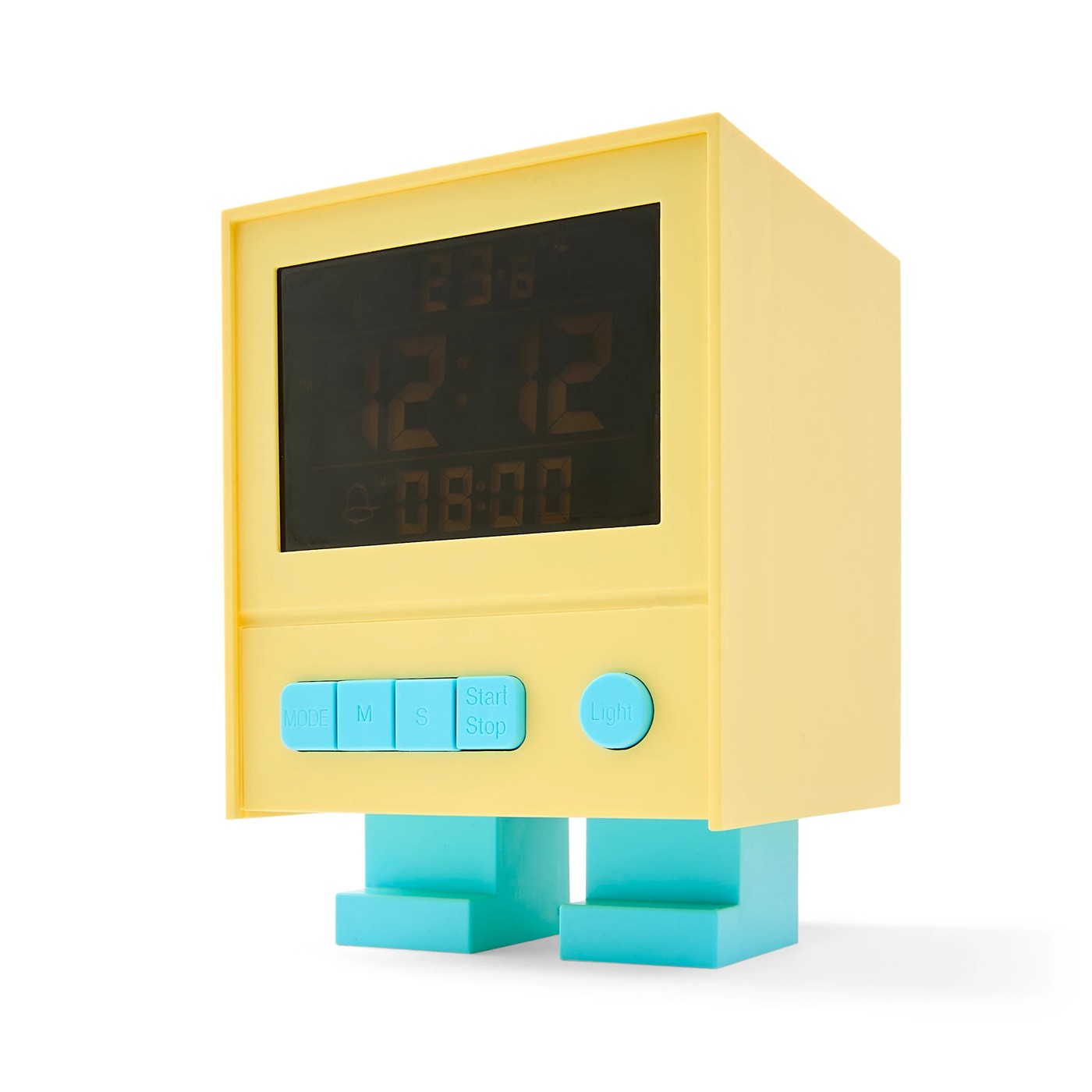 Anko Kids Brick Alarm Clock 2 of 6