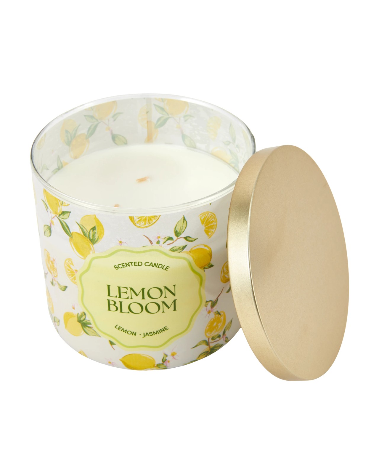 Anko Graphic Lemon Bloom Fragrant Candle 4 of 5