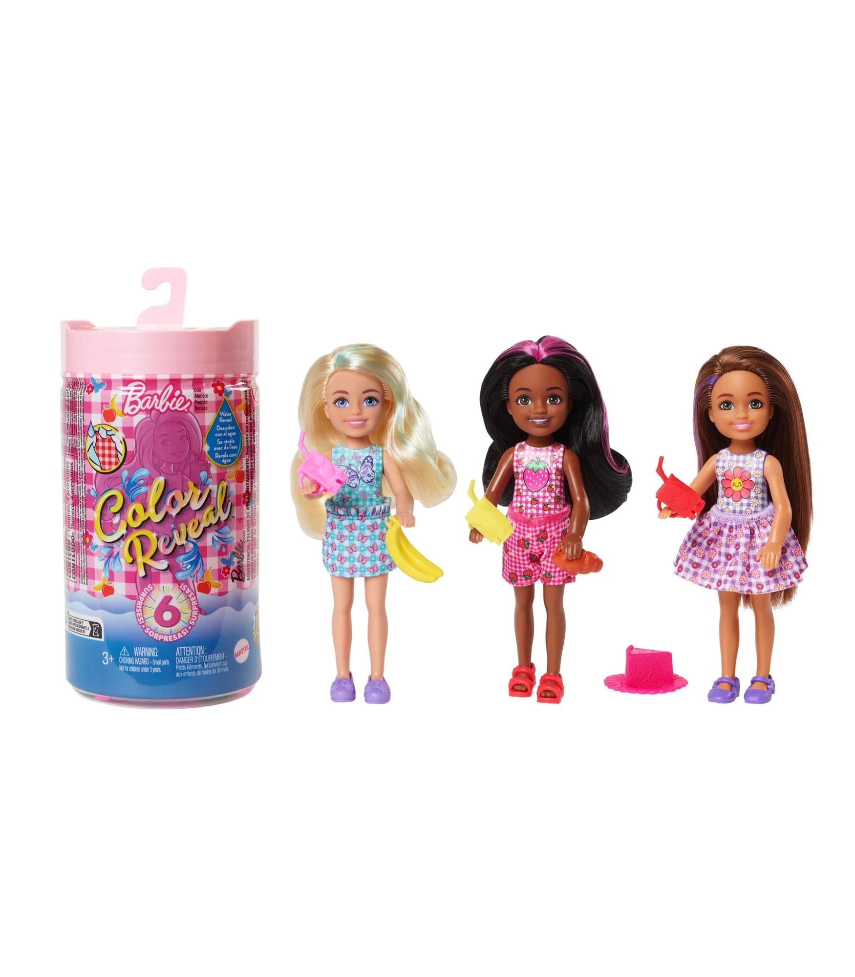 Barbie Chelsea Colour Reveal Dolls Picnic Series Assorted Assorted Target Australia