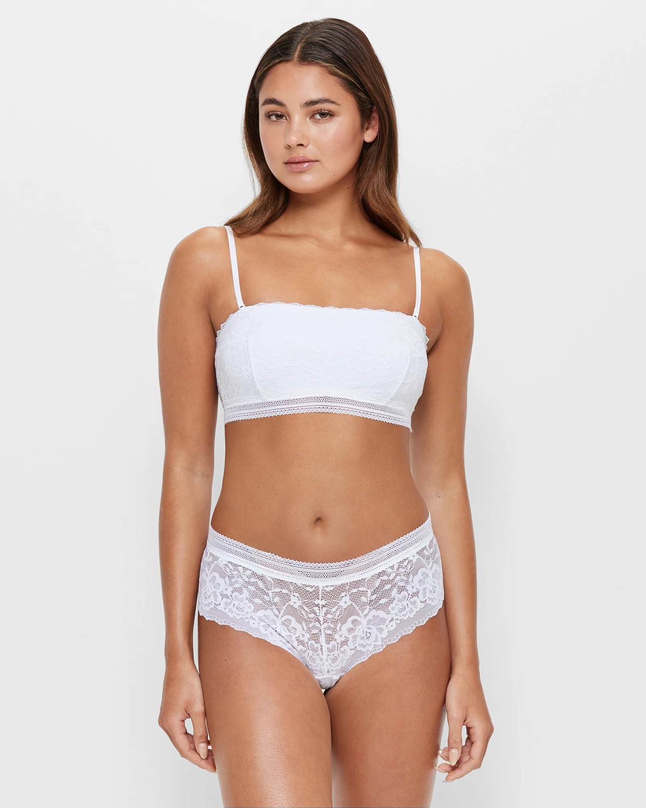 White Lace Bandeau