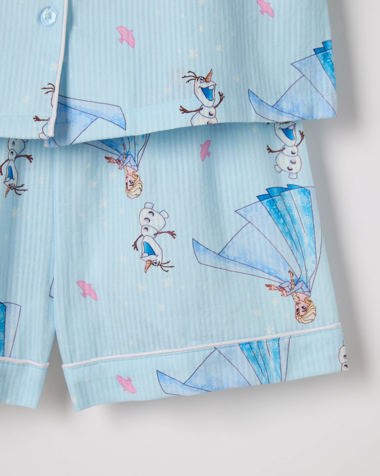 Disney Australian Cotton Younger Girls Pyjama Set - Frozen 3 of 4