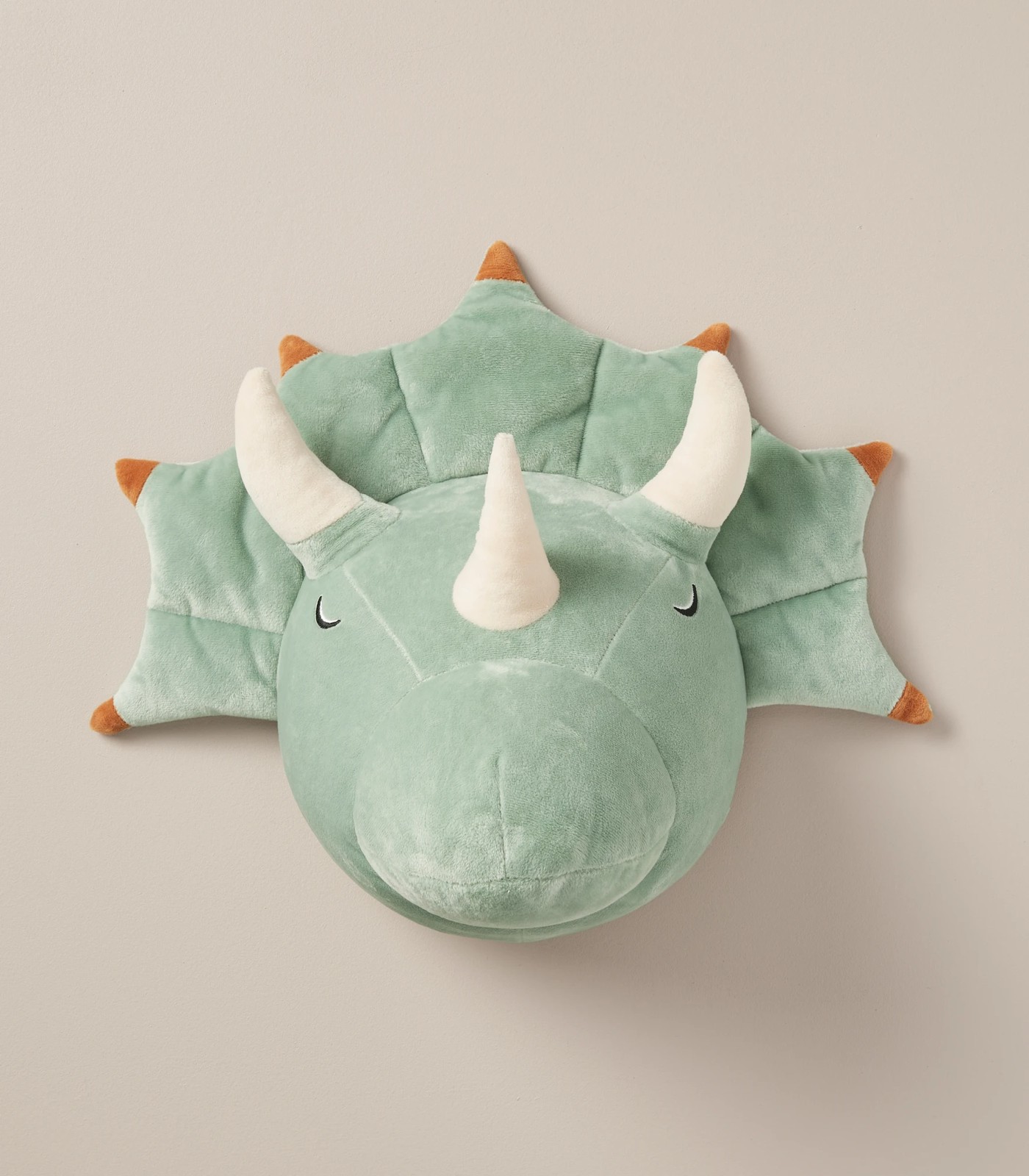 Stuffed dinosaur best sale head for wall