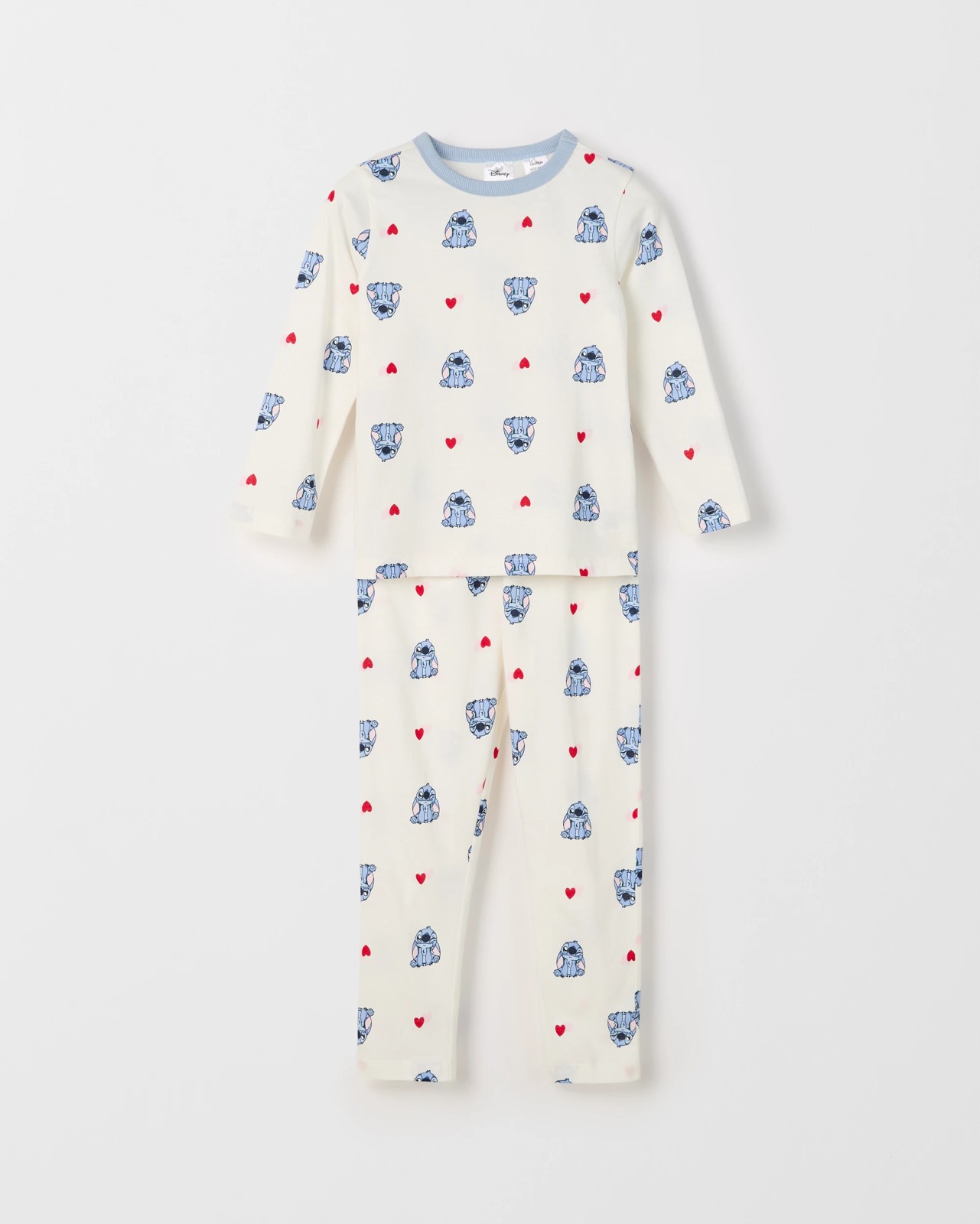 Disney Lilo & Stitch Australian Cotton Younger Girls Pyjama Set 3 of 5