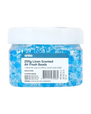 Anko 255g Linen Scented Air Fresh Beads