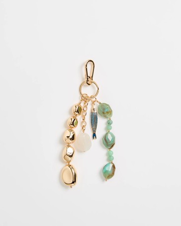 Beaded Sardine Bag Charm