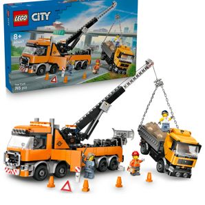 LEGO® City Heavy-Duty Recovery Tow Truck with Crane 60467 product image