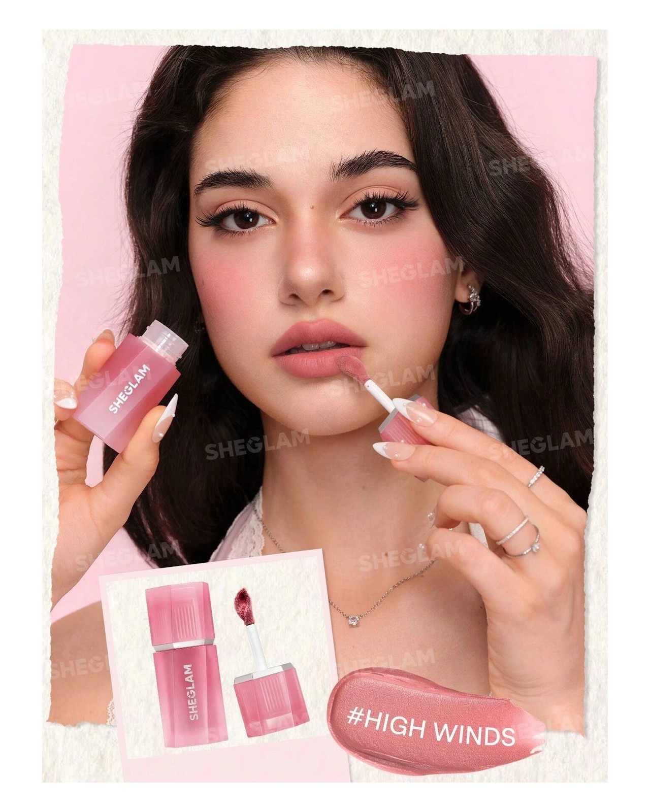 SHEGLAM Air Plush Lip & Cheek Cream - High Winds 3 of 5