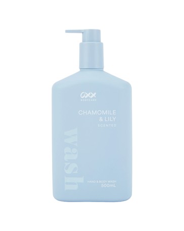 OXX Bodycare Hand and Body Wash 500ml - Chamomile and Lily Scented