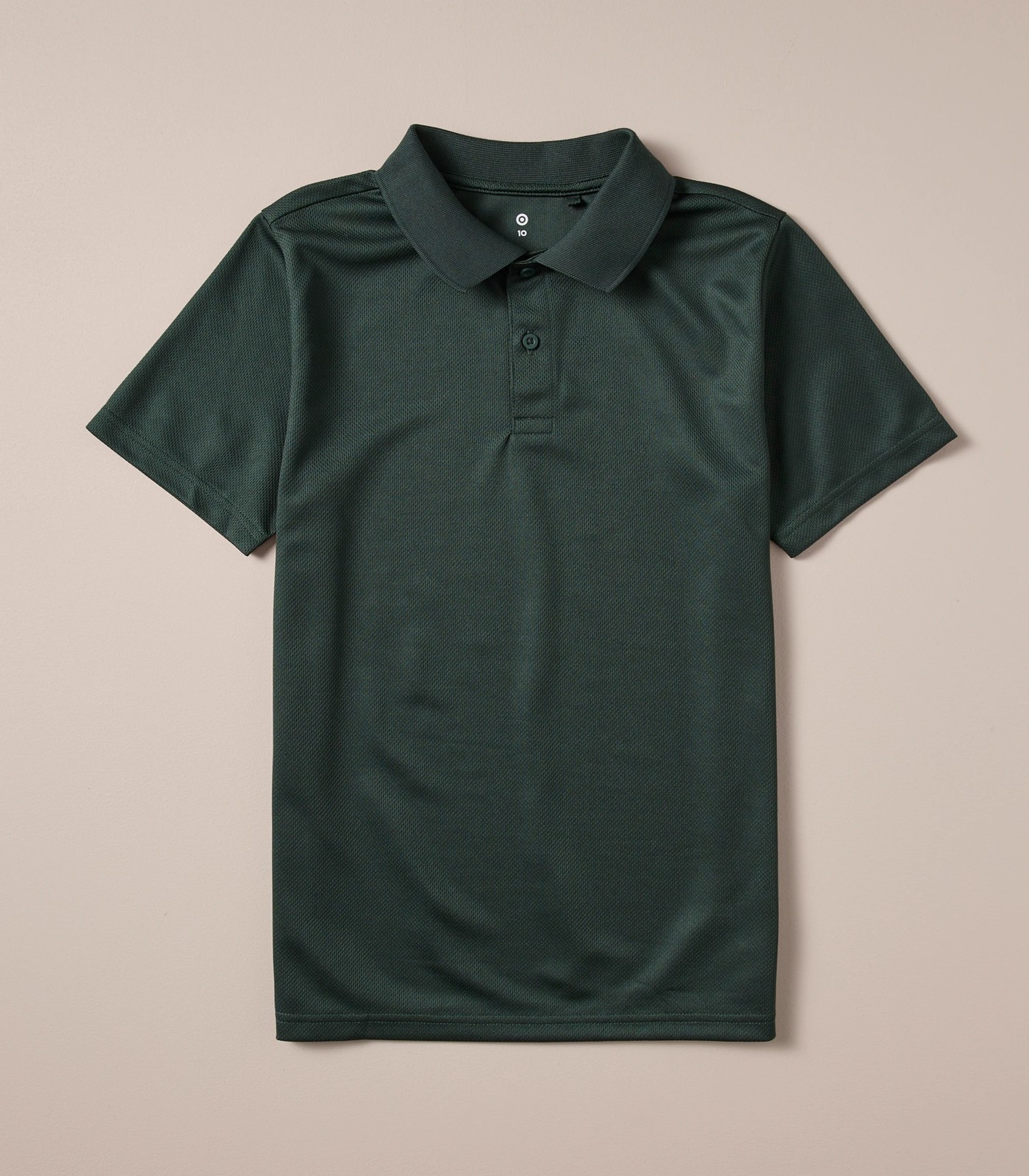 School Sports Mesh Polo T-shirt - Bottle Green 2 of 5