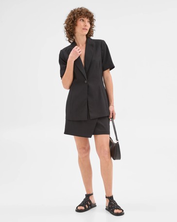 Wrap Detail Mini Skirt - Preview