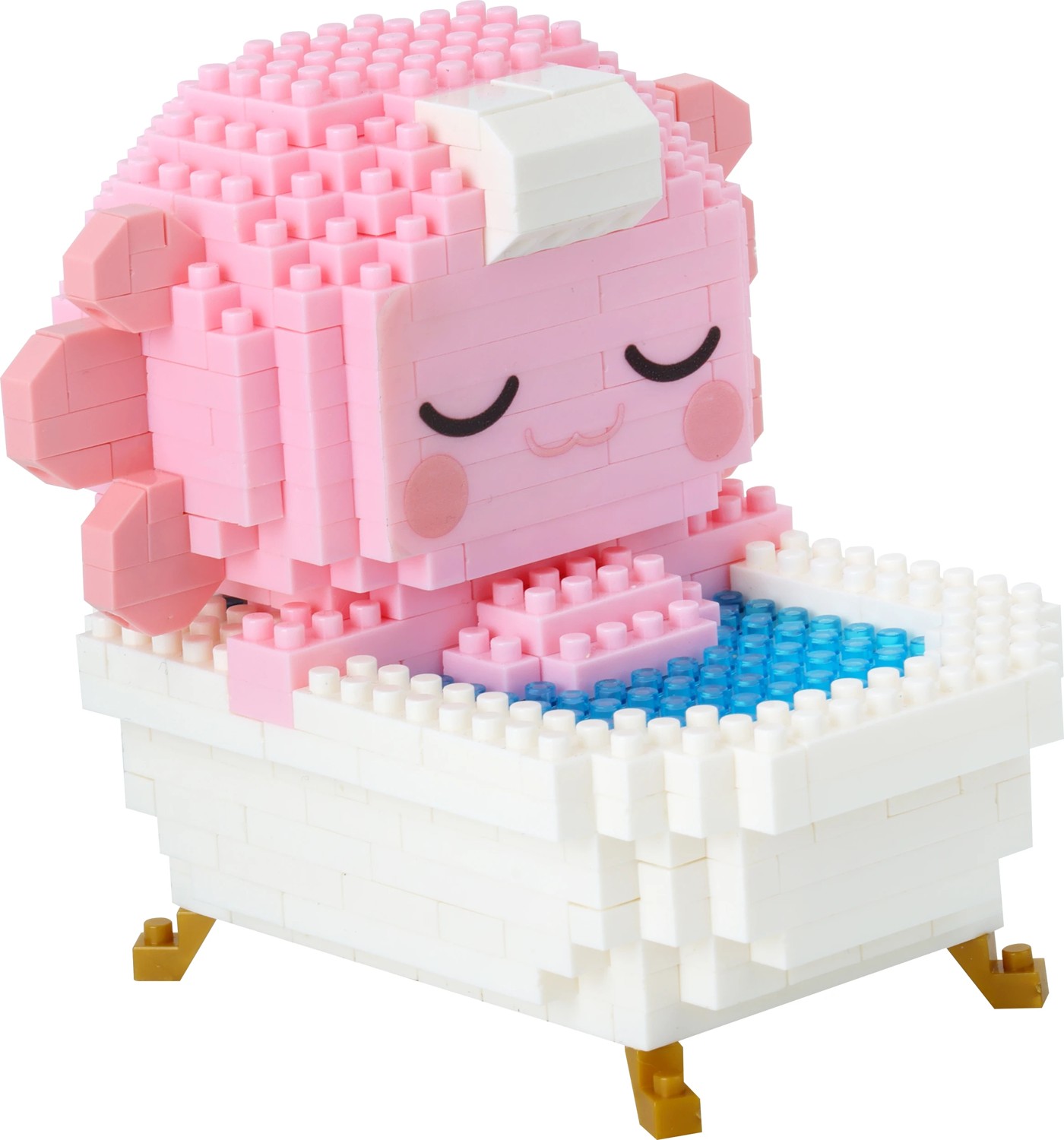 Mini Blocks Animal Series: Axolotl Friends - Assorted 4 of 5
