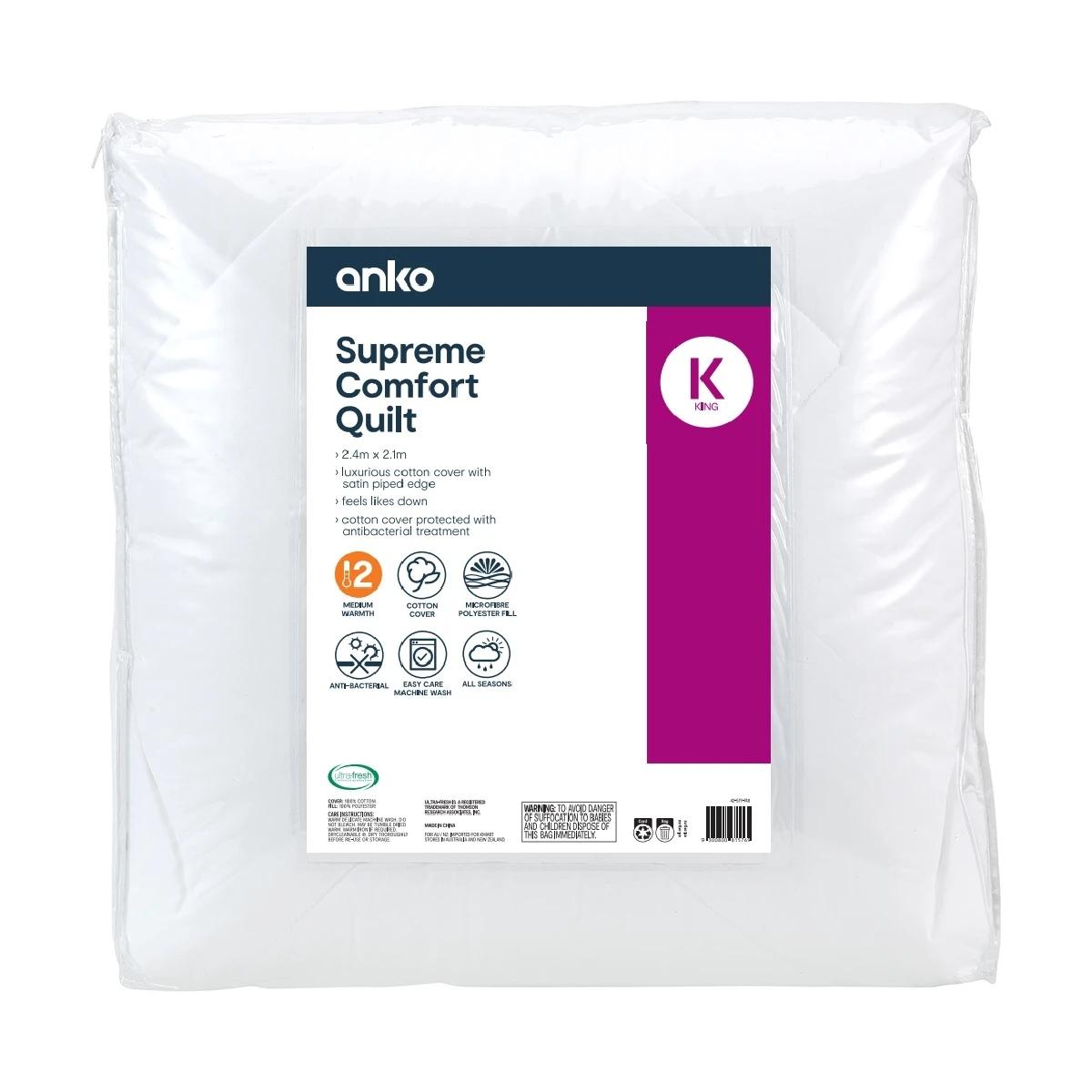 Kmart supreme 2025 comfort pillows