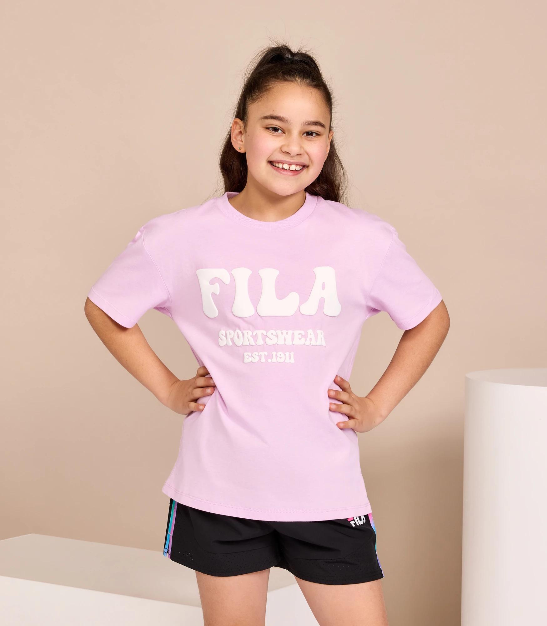 Girl's Bridget Crop Box T-Shirt – Fila South Africa