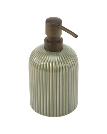 Anko Green Glaze Soap Dispenser