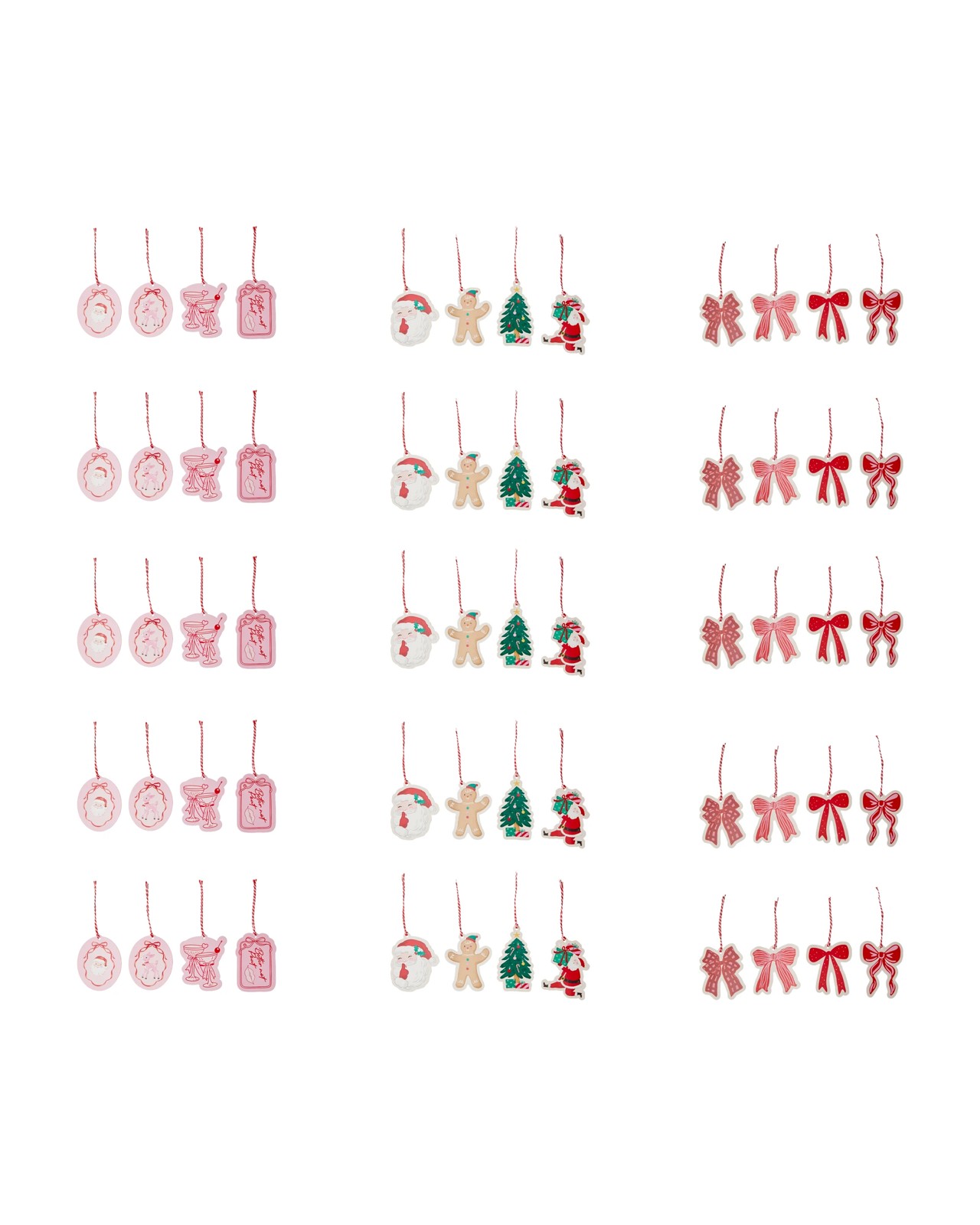 Anko 20 Pack Christmas Gift Tags - Assorted 2 of 5