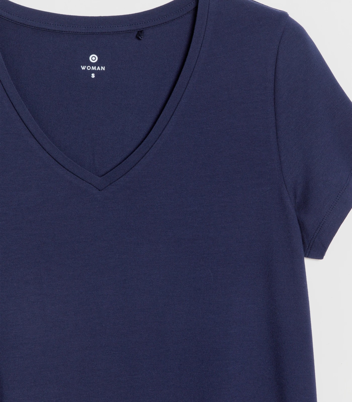 Modal/Elastane V-Neck T-Shirt 6 of 6